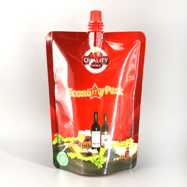 Plast Vin Tasker Med Spouted