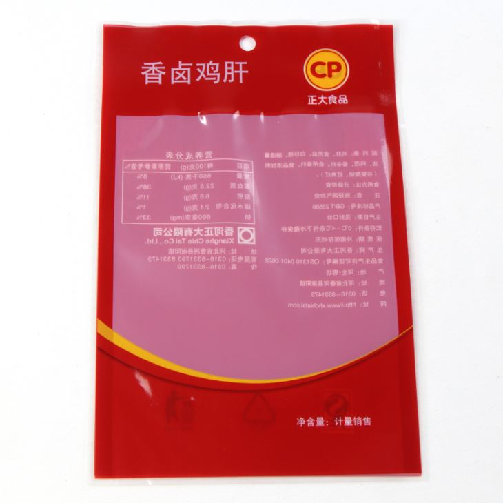 Brugerdefinerede trykte frosne fødevarer tasker