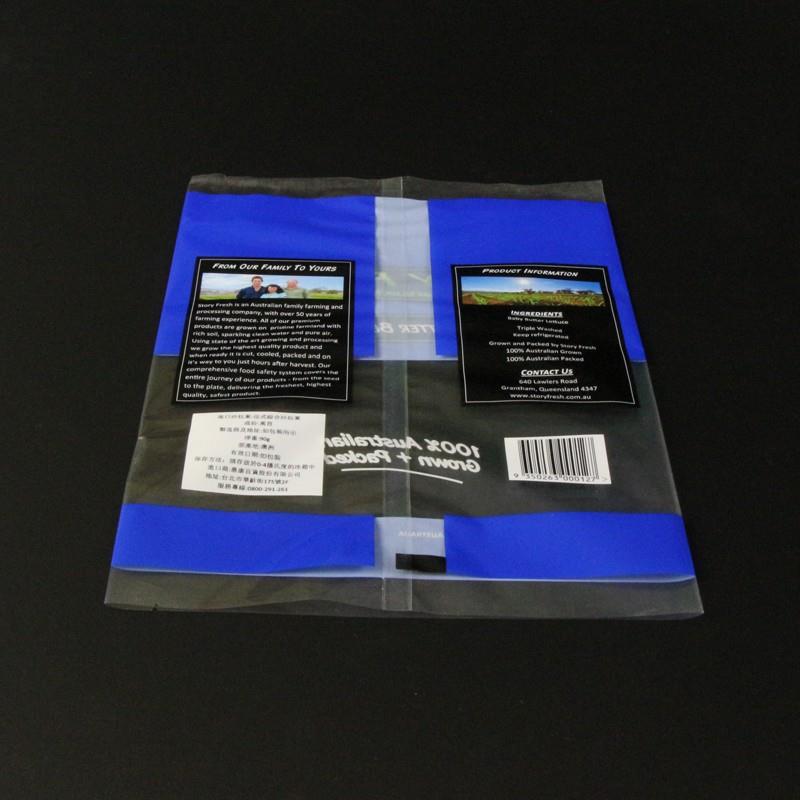 Bio-venlige friske grøntsagspapirposer Anti-tåge Bio-friendly Fresh Vegetable Plastic Bags Anti-fog
