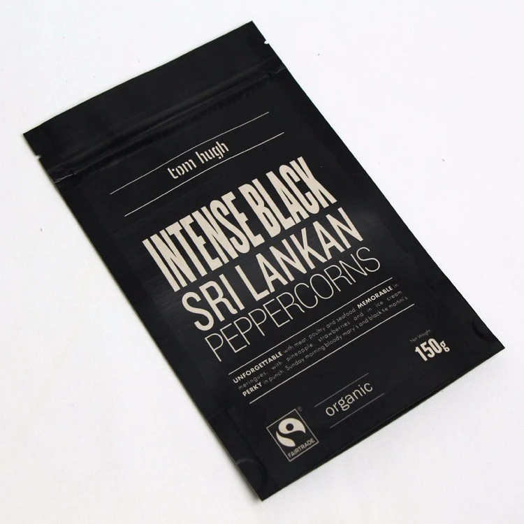 Kraft Paper+VMPET Standing Up Pouch With zipper