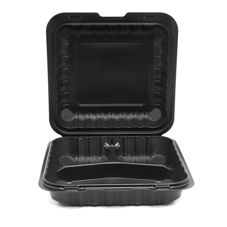 8inch-Black-Eco-friendly-microwavable-clamshell 8inch-Black-Eco-friendly-microwavable-clamshell