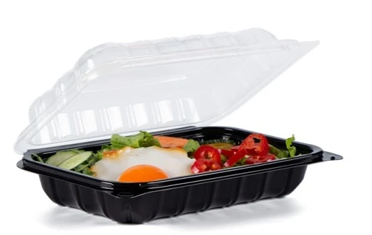 Anti Fog Hinged food prep box