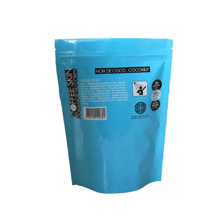 Lamineret 250g Stå op Folie Kaffe Bag