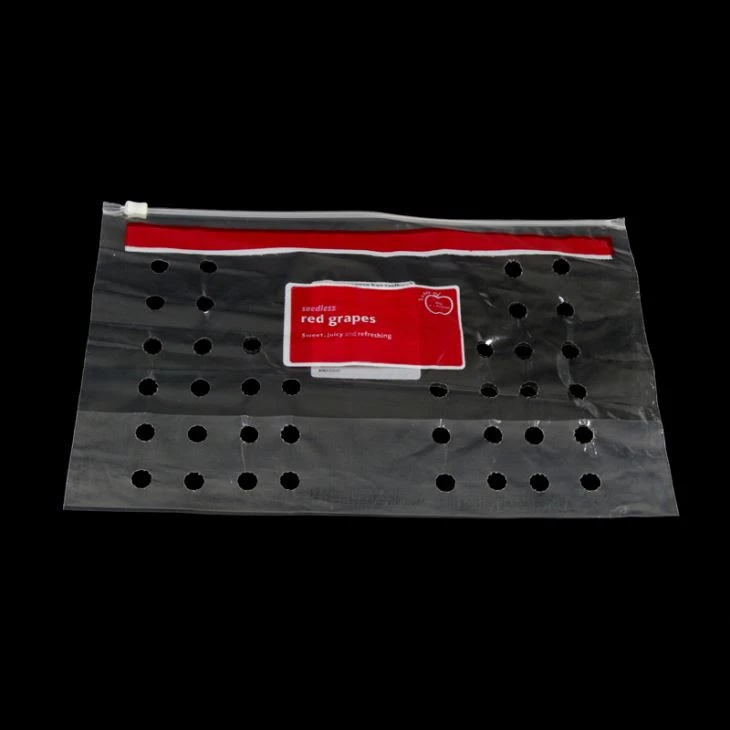 cpp plastic fruit packing bag with handle