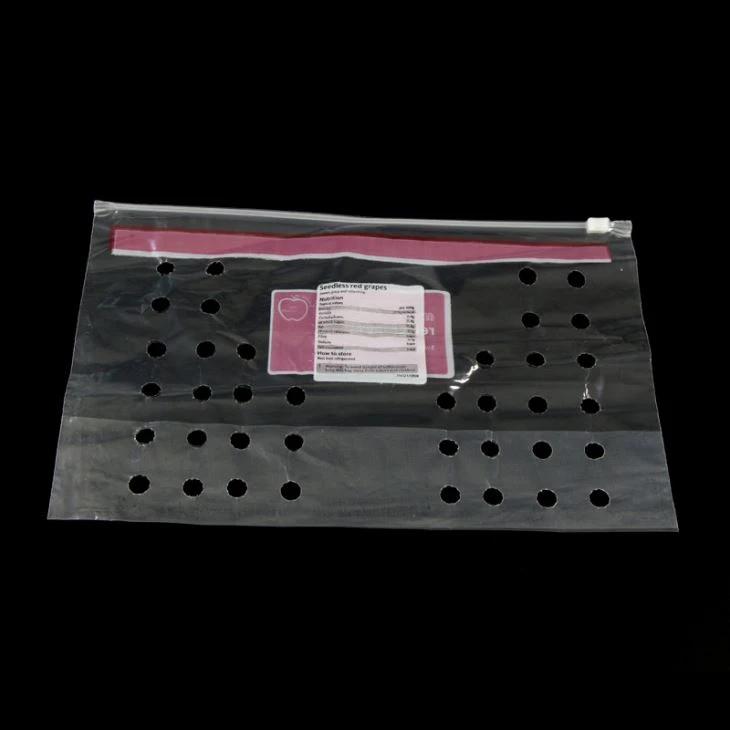 Top ventilated cpp plastic fruit packing bag