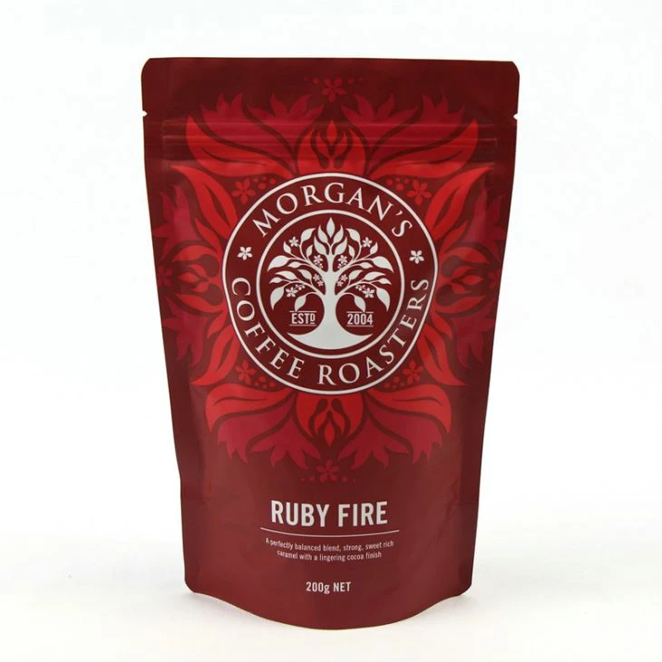 Polychrome Printing Stand Up Aluminiserende Pose Med Ventil Til Kaffee