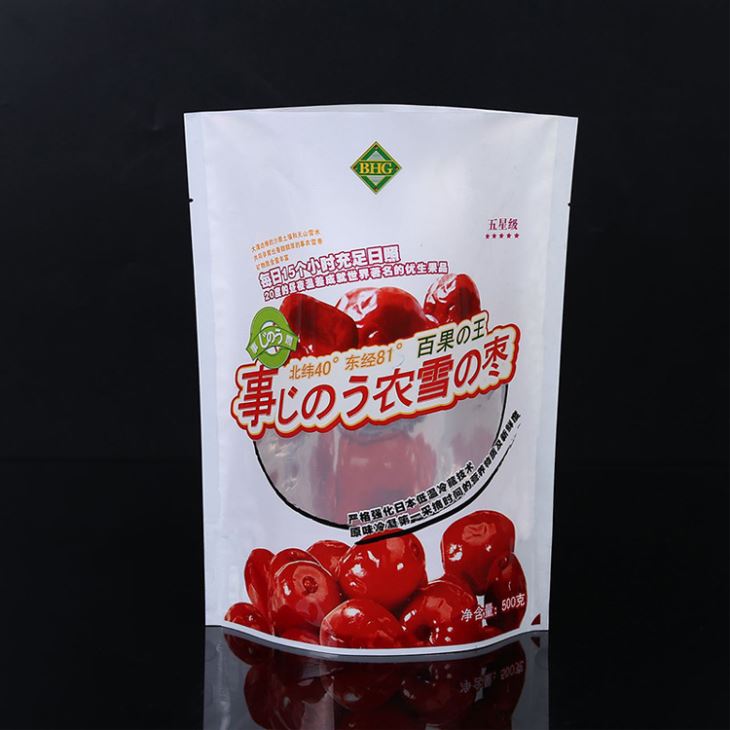 Stand Up Aluminum Folie Snacks Emballage Bag