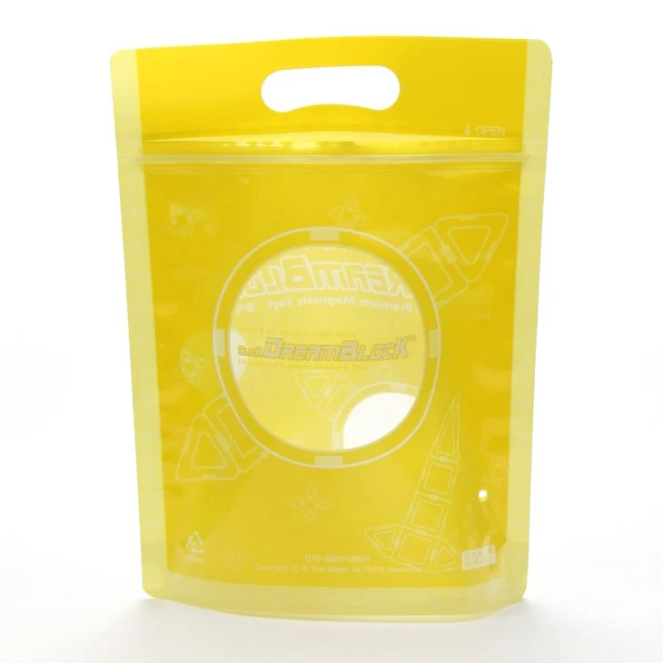 Stand Up Children's Toy Packaging Pouch
