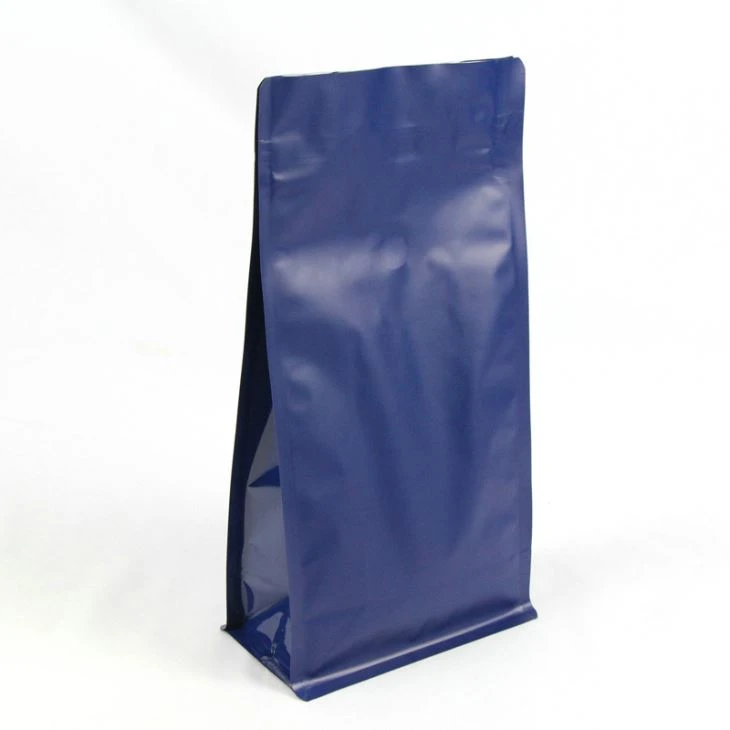 aluminum foil side zipper box pouch