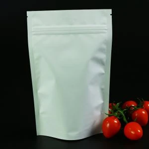 Aluminium Folie Stand Up Taske Med lynlås nødder Emballage Bag