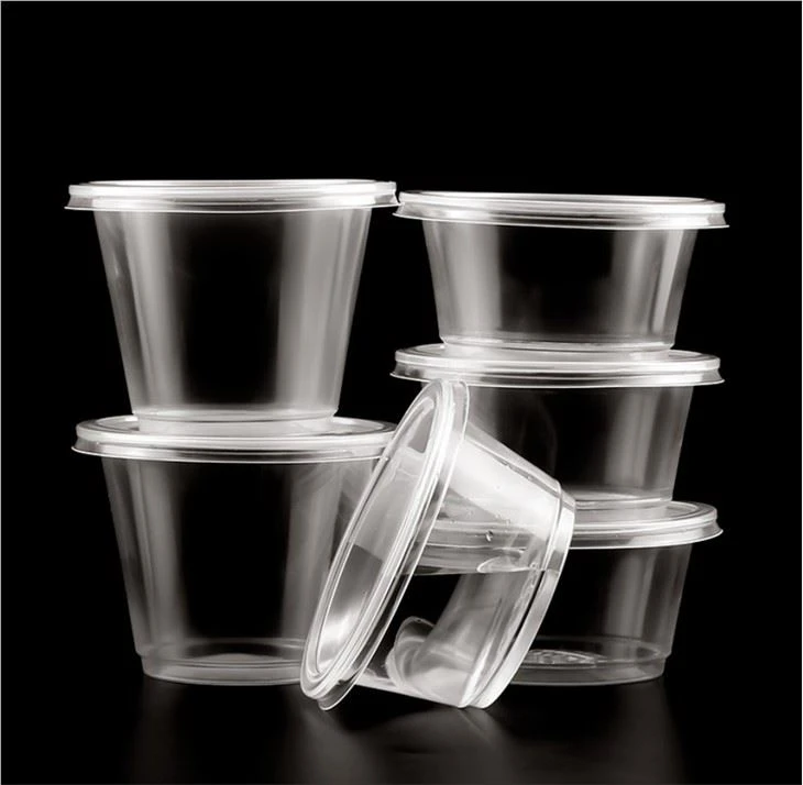 Disposable Plastic PP Round Soup Container Bowl