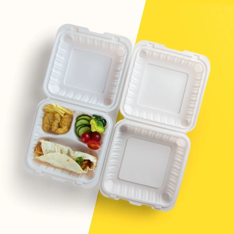 Hot Sale YR9581 Engangs take-out hængslet madbeholder Mikrobølgeovn Plastic M...
