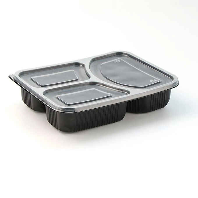 Plastbeholder med 3 rum