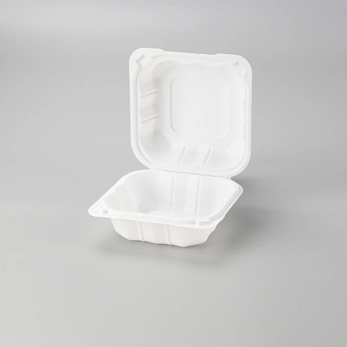 6x6 Clamshell madbeholdere