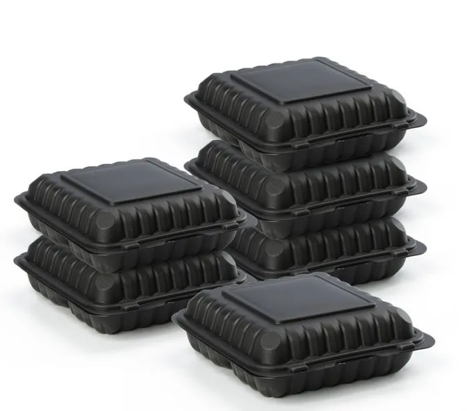 9 tommer 3 rum Take Away Box