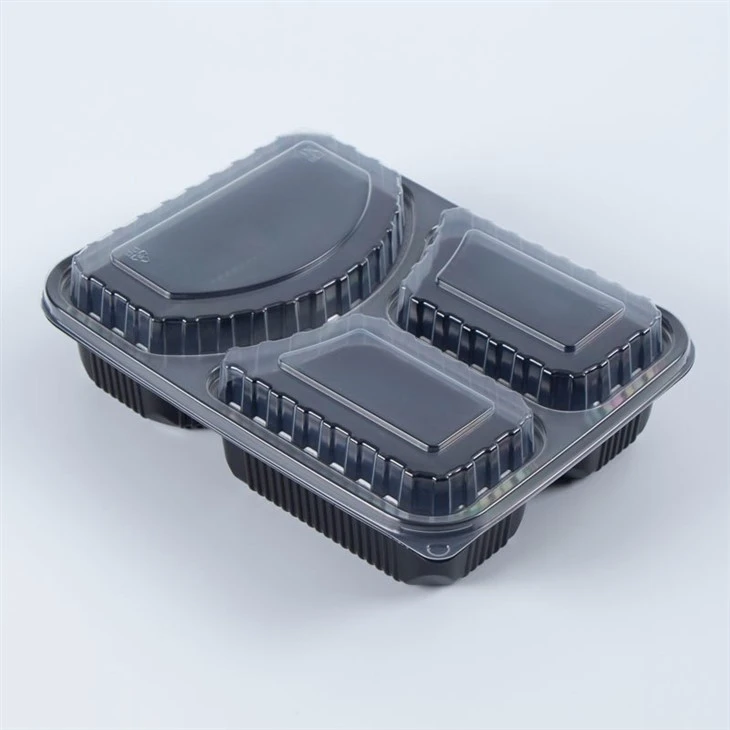 Black Meal Prep Food Container