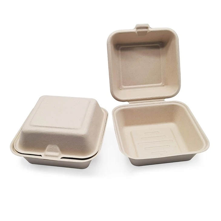 Clamshell Papir Food Container