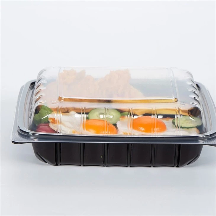 Hinged Double Color Containers