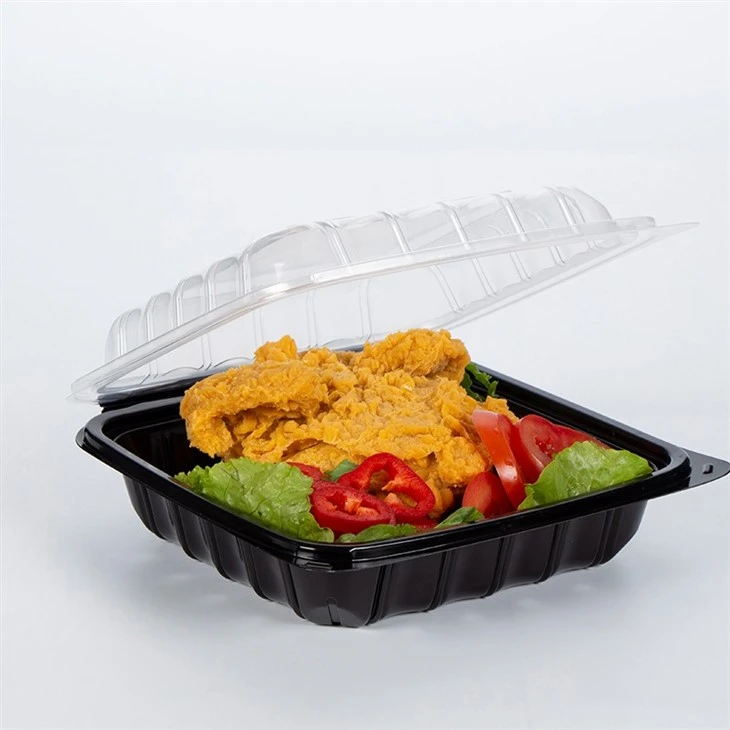 Hinged Double Color Containers