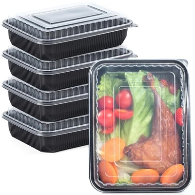 47 Oz Meal Prep-beholdere med låg
