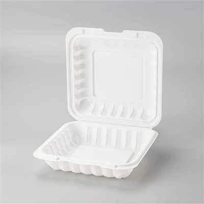 8x8 tommer Take Out Clamshell burgeræsker
