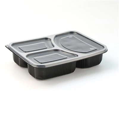 Brugerdefinerede Pp Plastic Meal Prep Containere