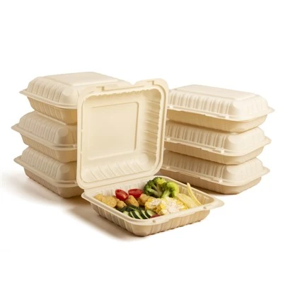 Miljøvenlig mikroovn take-out beholder