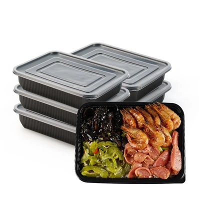 Mikrobølgesikker take-away madbeholder