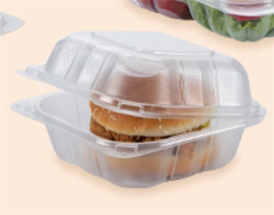 Transparent To Go Container