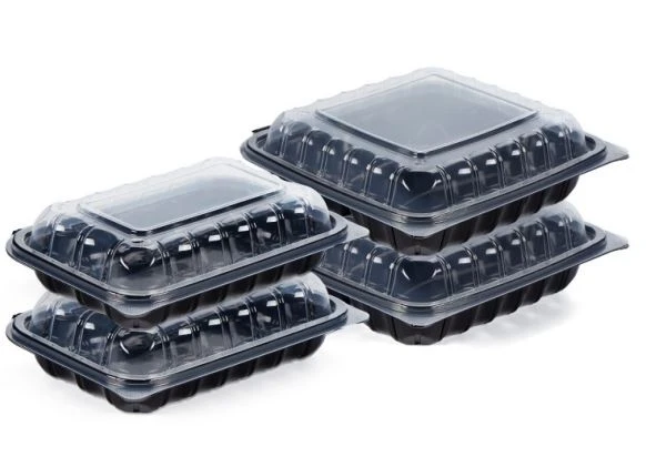 Anti Fog Hængslet Mad Prep Box