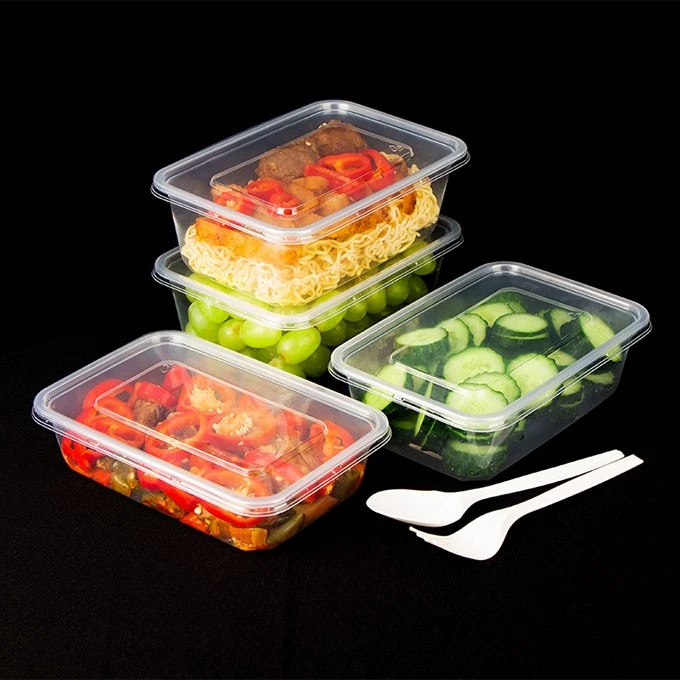 Clear Food Storage Containere Disponable