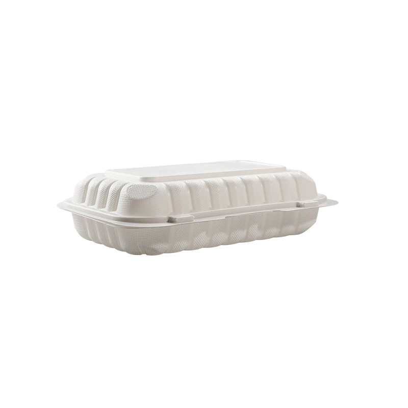Hængslet låg Tag container