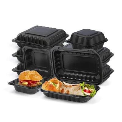 Plastic To-Go Lunch Box Plastic To-Go Lunch Box