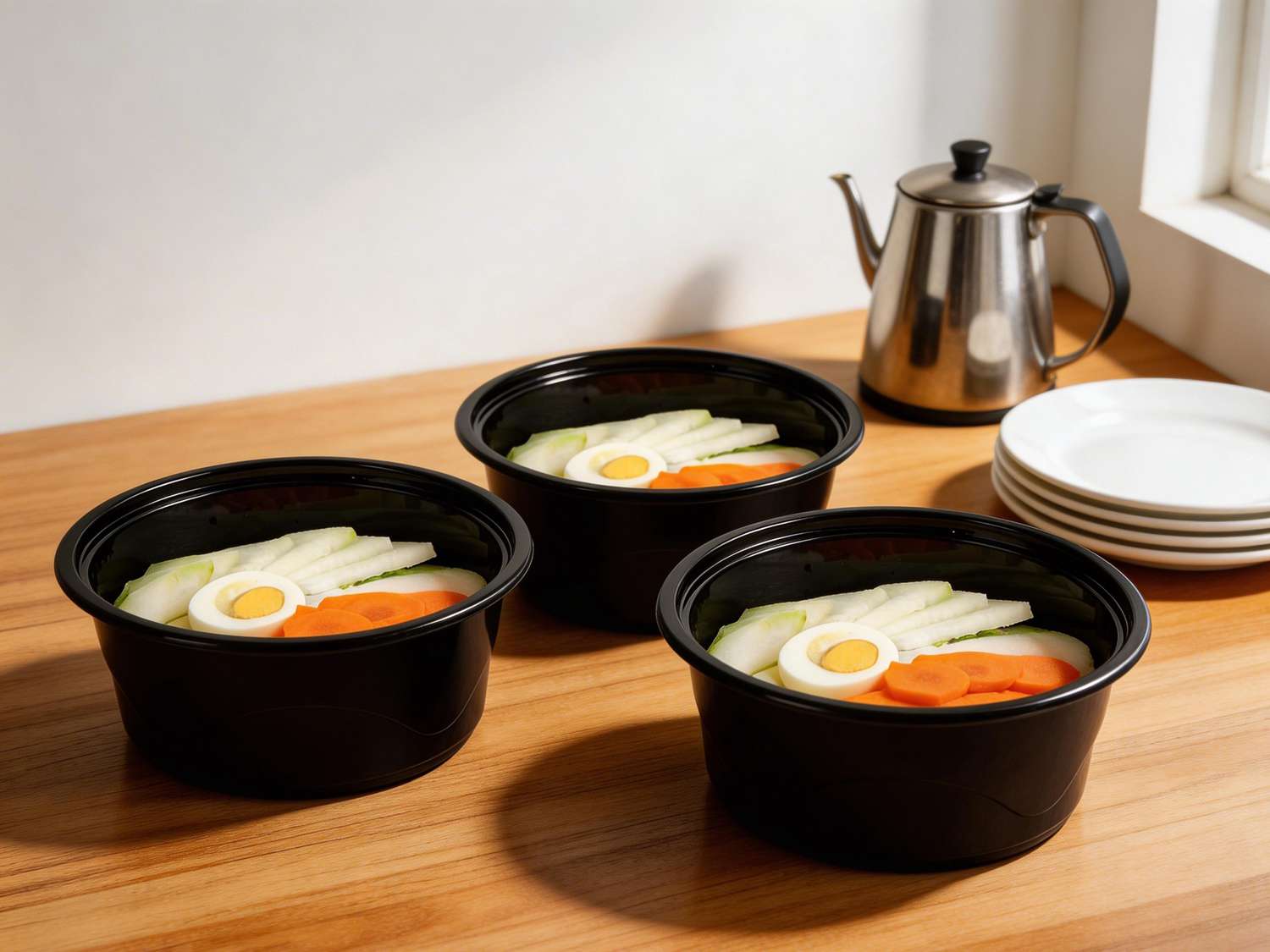 Plastic Soup Bowl