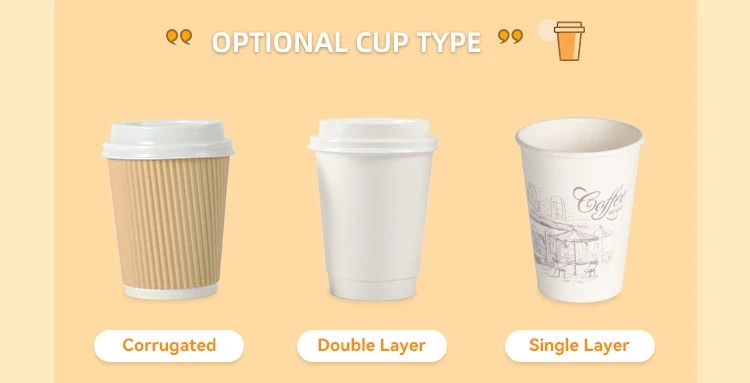 custom paper cups with logo