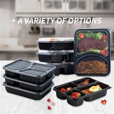 2-compartment To-go Containers