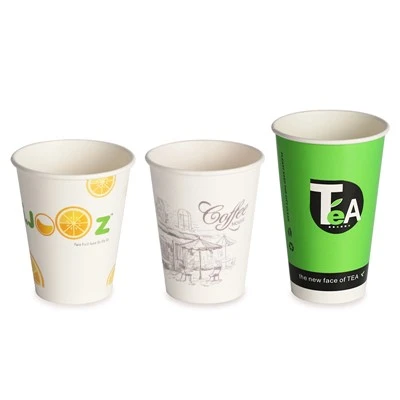 8oz Paper Cups With Lids